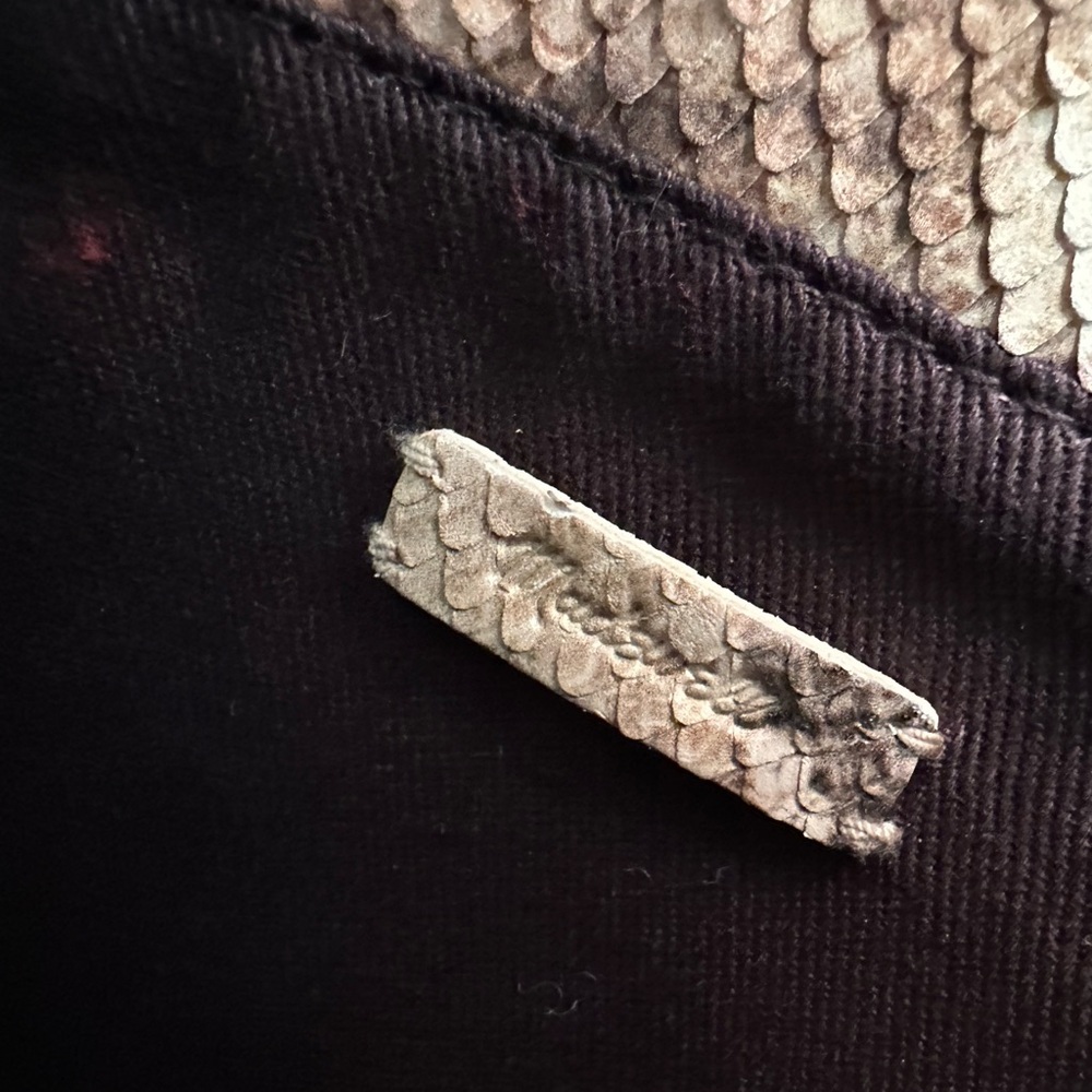 Madewell Snakeskin Crossbody Purse - Picture 8 of 9